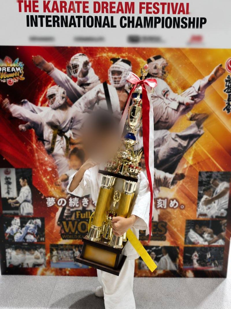 カラテドリームフェスティバル 組手 準優勝